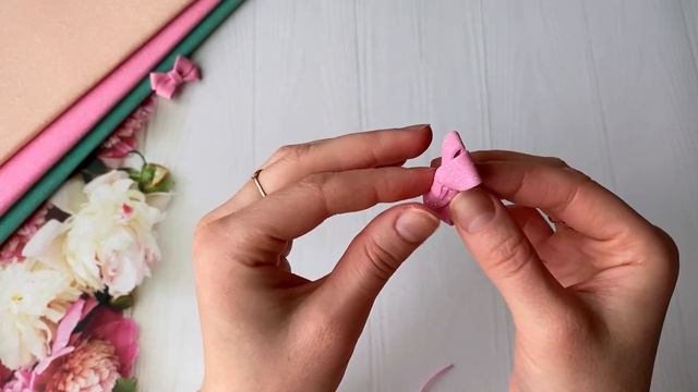 Бантики из фоамирана за 5 мин / DIY Baby Hair Bows From Glitter Eva Foam / Laço De Foami