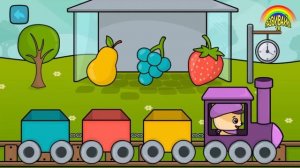 Развивающие мультики для детей - Учим цвета, фигуры, цифры, овощи, больше-меньше.
