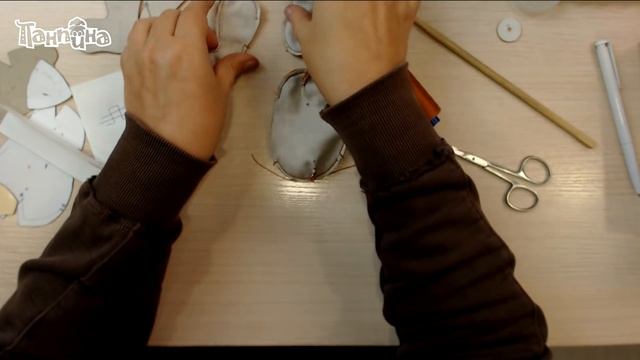 Мастер-класс кот Рыжик Часть 1 смотреть онлайн