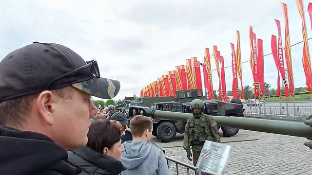 Выставка трофейной техники стран НАТО на Поклонной горе в Москве. Авторский репортаж