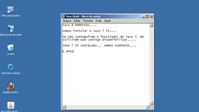 PJE - Processo Judicial Eletrônico - Windows XP - Java 8 - Java 7 смотреть онлайн