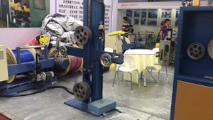 WINLONG Automatic bobbin-coiling and packing line/Автоматическая бухтовка и упаковка на катушку