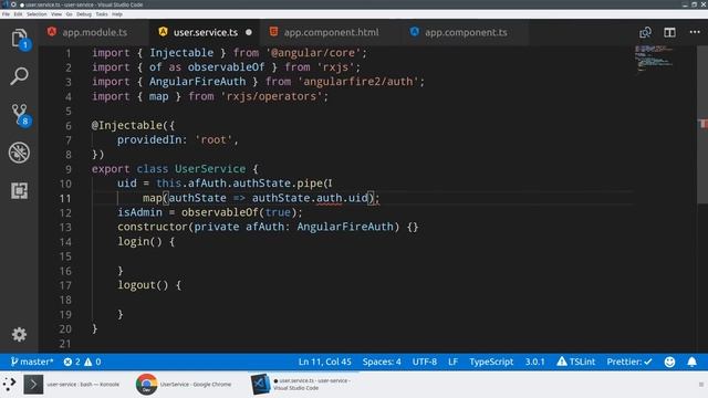 Building A User Authentication Service with Angular and Firebase смотреть онлайн