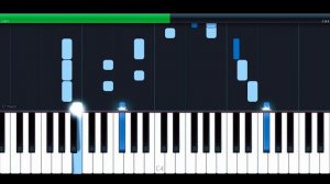 Fallen Down (Reprise) (Piano Solo Tutorial) - Undertale