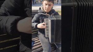 Осетинская гармонь!!! Артур Гуев - Владикавказ