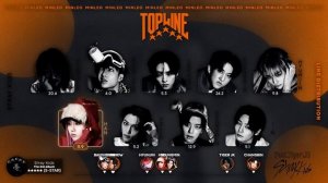 Stray Kids — TOPLINE Feat. Tiger JK | Line Distribution • MinLeo