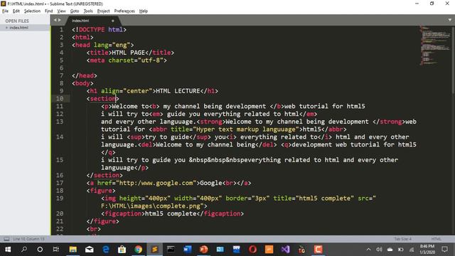 Learn Html | Html5 Complete| Lecture 2 | Web Development tutorial | Full Course with Practical work