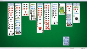 Пасьянс Паук две масти №12