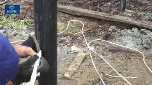 газобетон на винтовых сваях