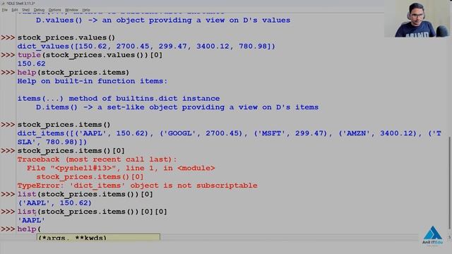 P116 - Python Dictionary Functions (Part-1) [తెలుగు]