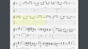 Русская семиструнная гитара. Разменная монета. Ноты(cover)