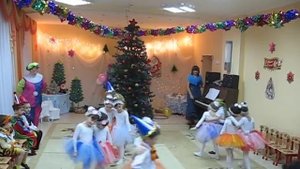 Танец "Зима" старшая группа