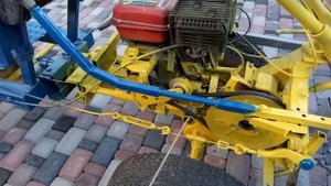 Самодельный трактор из мотоблока с передним адаптером. Конструкция, характеристики, общий обзор.