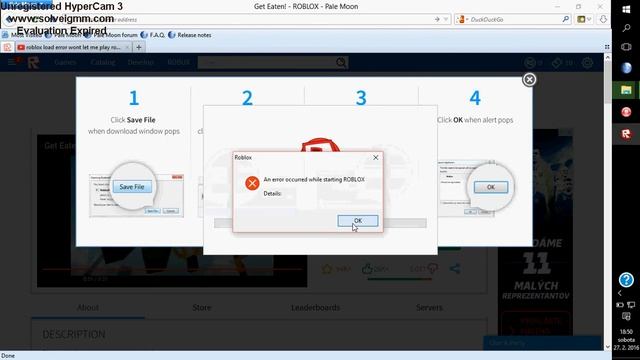 Roblox error: an error currency starting roblox. help me. смотреть онлайн
