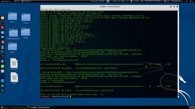 nShield | Anti-DDoS Solution For IoT Devices | Kali Linux 2017.1 смотреть онлайн