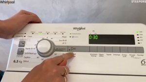 Test et avis client du Lave-linge posable TDLR65230SFRN de Whirlpool