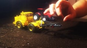Радиоуправляемый трактор К-701 "Кировец" модель в масштабе 1:43