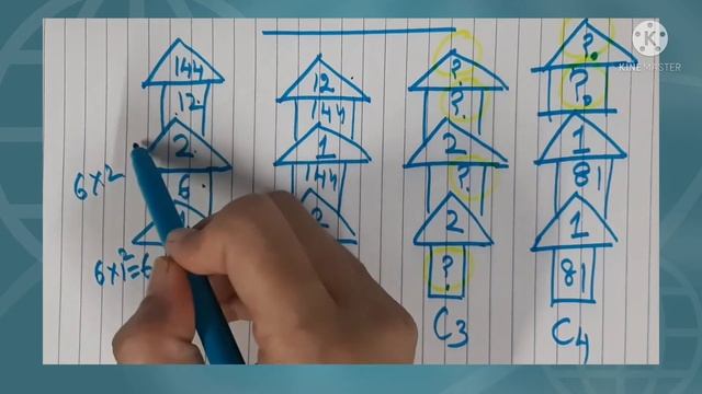 Number Puzzle #23 |observe the pattern and find the missing numbers| Recreational puzzle смотреть онлайн