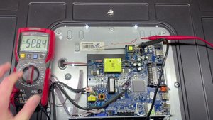 Dexp F42C7000E доработка БП CV512H-Q42 после замены подсветки