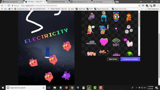 How to: Make long Animated/GIF Artwork Showcase in your Steam Profile [Without any Softwares] смотреть онлайн