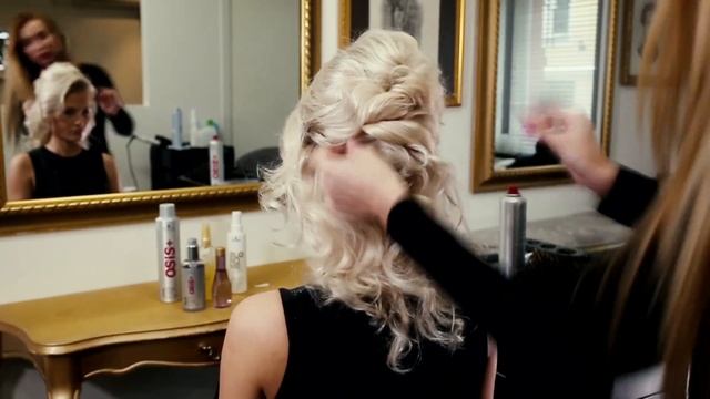 N.3. Быстрая прическа на средние волосы от Александры Эдельберг/ Fast updo by Alexandra Edelberg смотреть онлайн