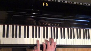 Block Chords Jazz Piano Lesson