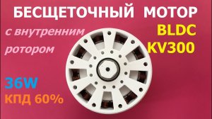 Самодельный бесщеточный мотор KV300 / DIY BLDC motor KV300