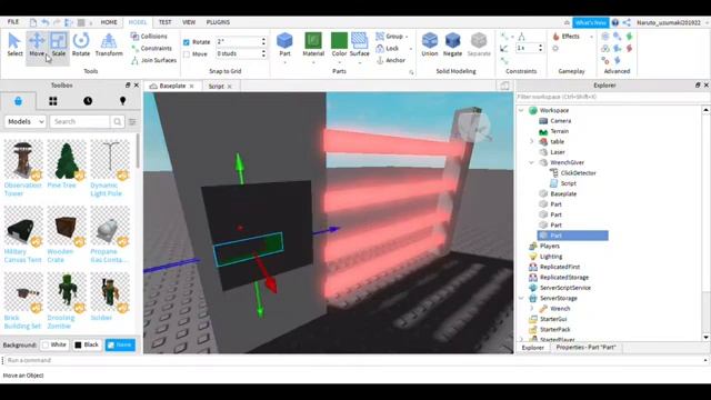How to make a Door key system and an item giver(clickable) in roblox studio смотреть онлайн