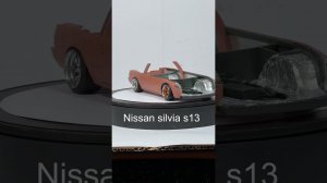 Nissan silvia s13 из пластилина, начало работы