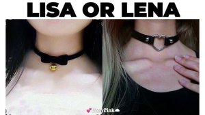LISA OR LENA β₯οΈ BLACK STYLE #6 LisnyPink