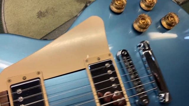 2016 Gibson Les Paul Studio HP High Performance Pelham Blue смотреть онлайн