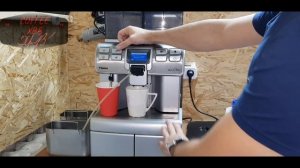 Saeco Aulika декальцинация, промывка заварного блока, промывка молочной системы.