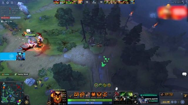 ВРАГИ БЫЛИ в ШОКЕ от SHADOW FIEND КУМАНА! / COOMAN DOTA 2 STREAM смотреть онлайн