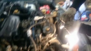 Регулировка клапанов на ДВС ej20E Субару Легаси B11 1998 г.в.