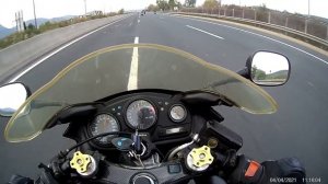 HONDA CBR 600 F F4 TOP SPEED