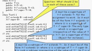 Java Tutorial 24.27: Generic types and Wildcard types