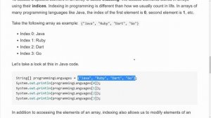 Arrays in Java - Java Basics 4.1