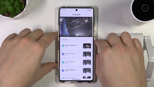 Xiaomi Mi Wireless Outdoor Security Camera 1080p - How To Refresh List of New Motion Records