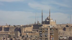 Skyline ofCairo Egypt from Ibn Tulun Mosque   Nov. 23, 2010     (P1080672