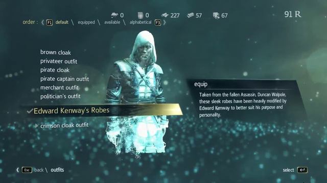 AC 4 Black Flag - Crimson cloak outfit смотреть онлайн