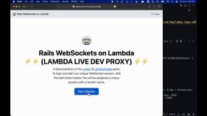 Lambda Live Demo with LambdaCable WebSocket Demo