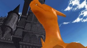 Red dragon vore animation