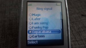 Sony Ericsson Z600 original ringtones