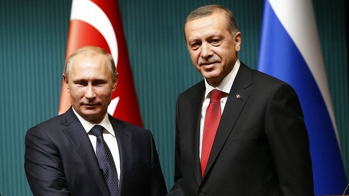 Переговоры Владимира Путина и Реджепа Тайипа Эрдогана. Прямая трансляция - Россия 24