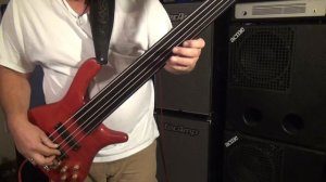 Fretless Bass Guitar - Warwick - Streamer Stage 1 - Andy Irvine