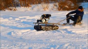 гусеничный модуль для снегохода выезд 2