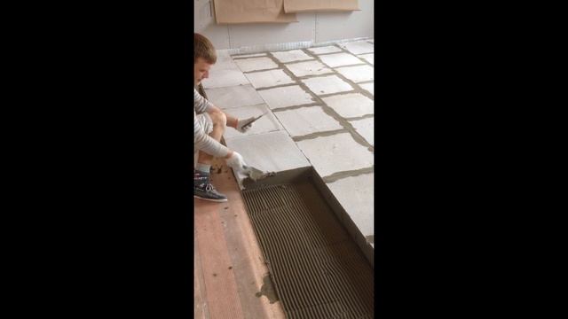 Укладка пеноблоков на пол смотреть онлайн