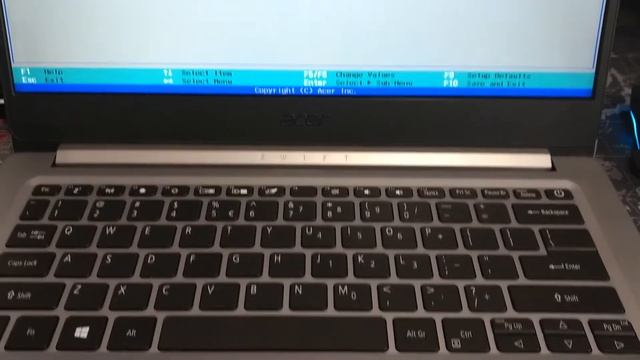Bios issue with Acer swift 1 смотреть онлайн