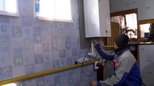 Пуск газа в этап номер 1