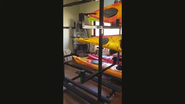 KIY FS Kayak Storage Display Rack смотреть онлайн